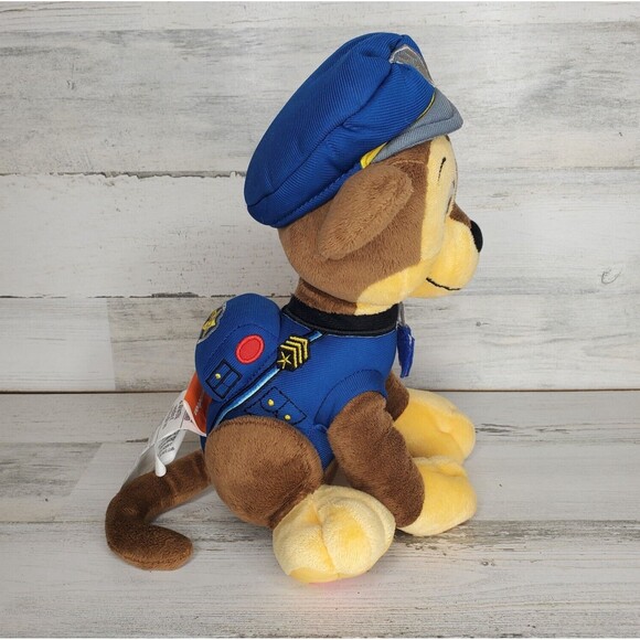 Nickelodeon Paw Patrol CHASE Police Dog Plush Stuffed Animal Toy 11" - Picture 3 of 7
